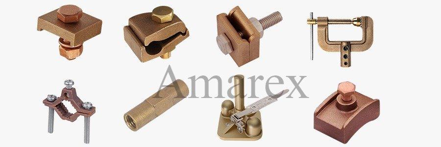 Brass Electrical and Earthing Grounding Parts